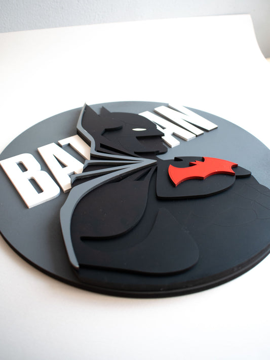 Cuadro Personalizado de The Batman en MDF
