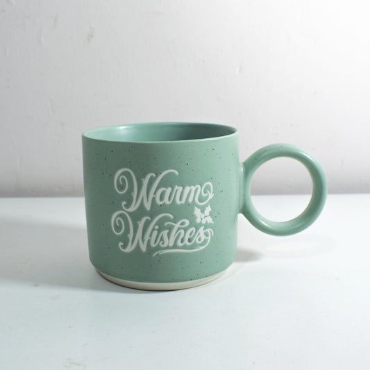 Taza Vintage Minimalista de Cerámica con Frase inspirador
