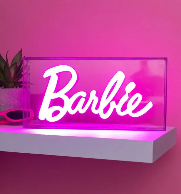 Lámpara LED Paladone Barbie Rosa