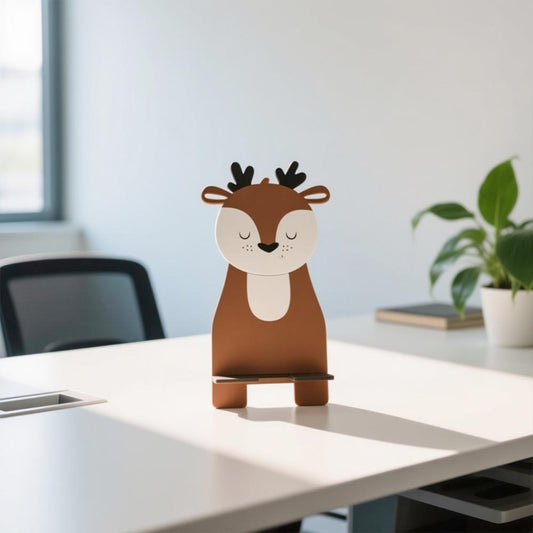 Soporte para Celular en MDF con forma de Venado