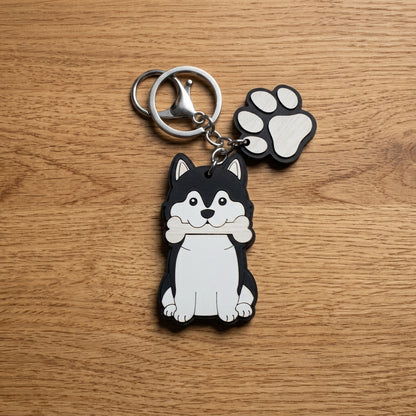 Llavero mascota Husky
