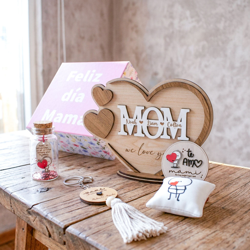 Pack personalizado corazón para Mamá