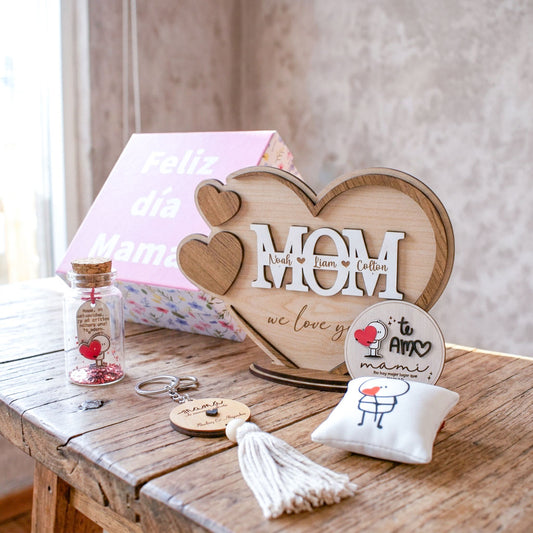 Pack personalizado corazón para Mamá