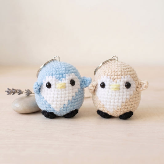 Llavero especial para pareja Pinguino