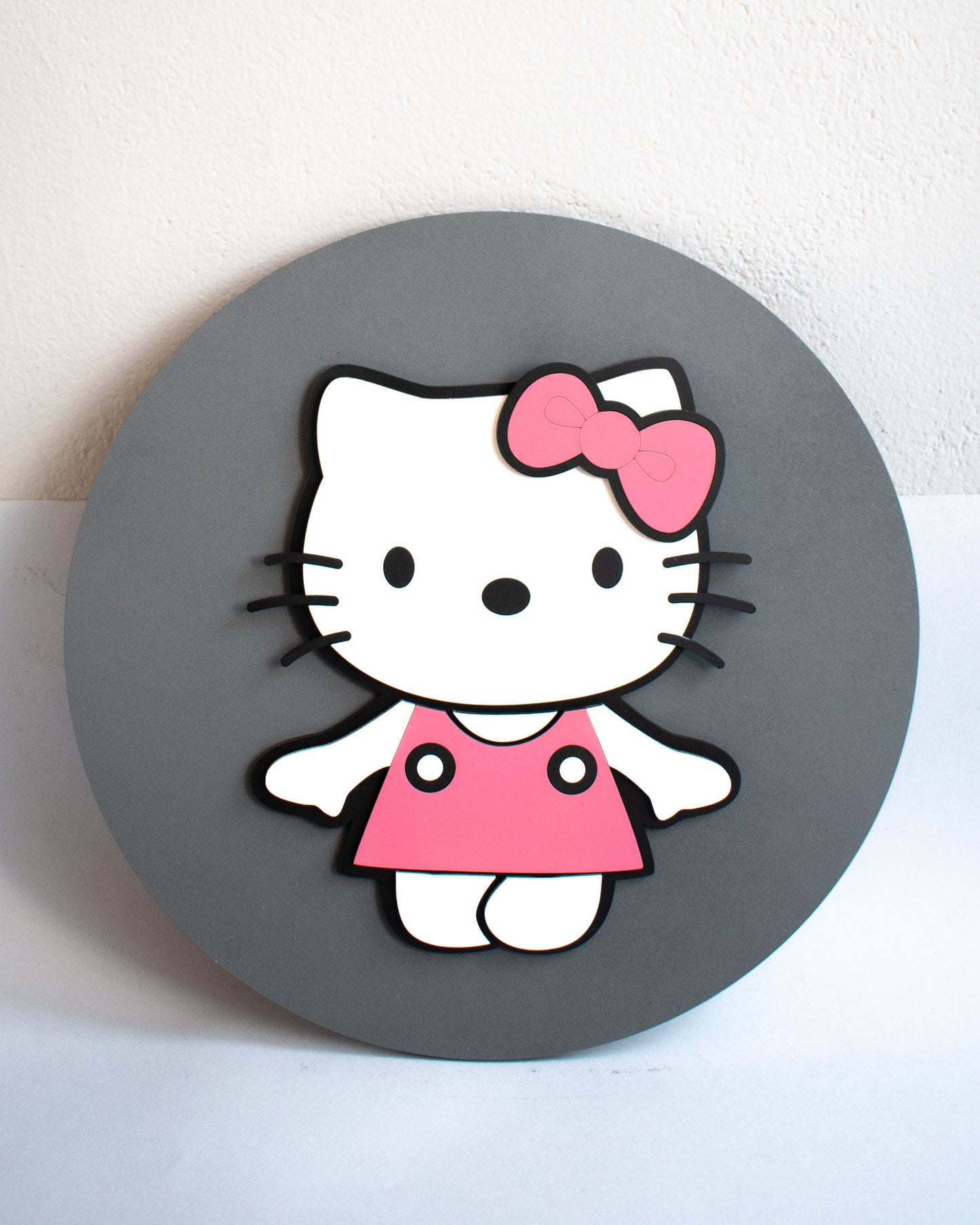 Cuadro Personalizado de Hello Kitty en MDF