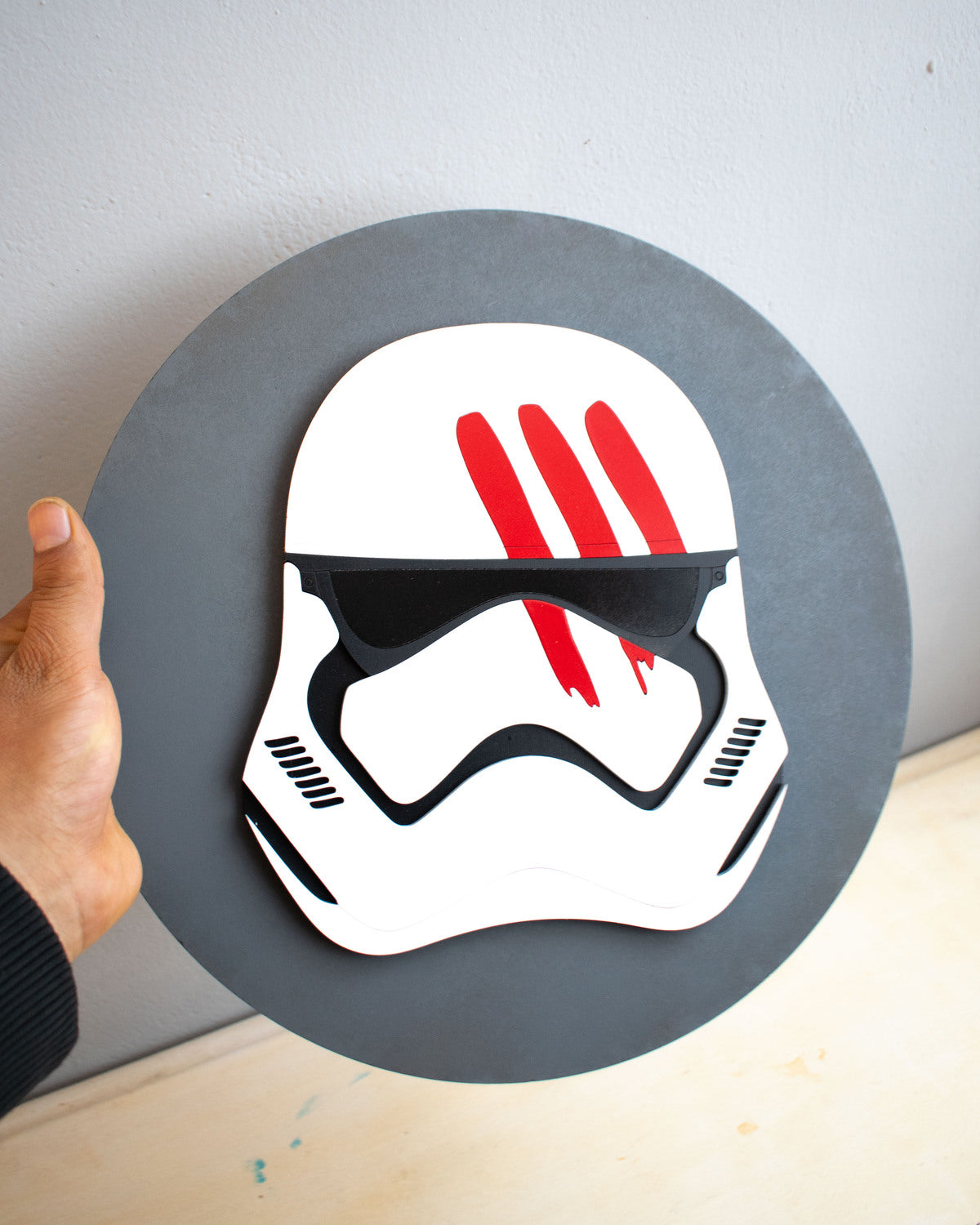 Cuadro Personalizado de Star Wars Stormtrooper en MDF