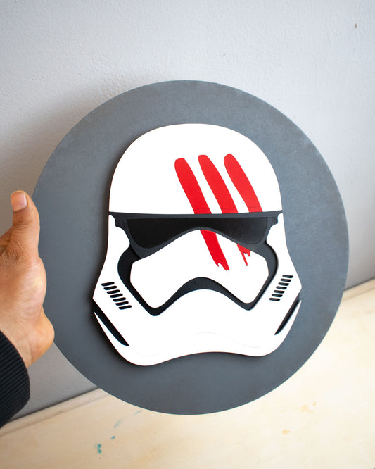 Cuadro Personalizado de Star Wars Stormtrooper en MDF