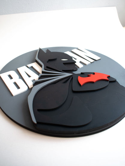 Cuadro Personalizado de The Batman en MDF 