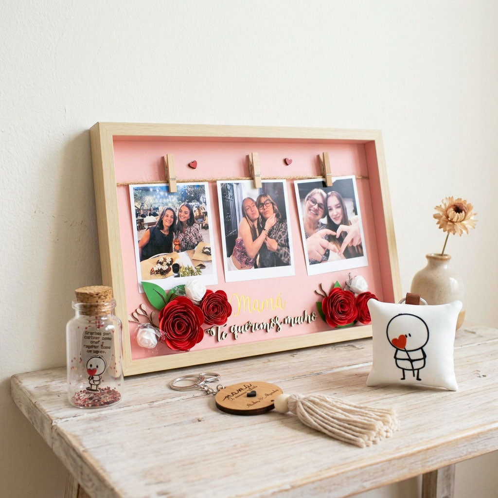 Pack cuadro para Mamá personalizado + regalos especiales