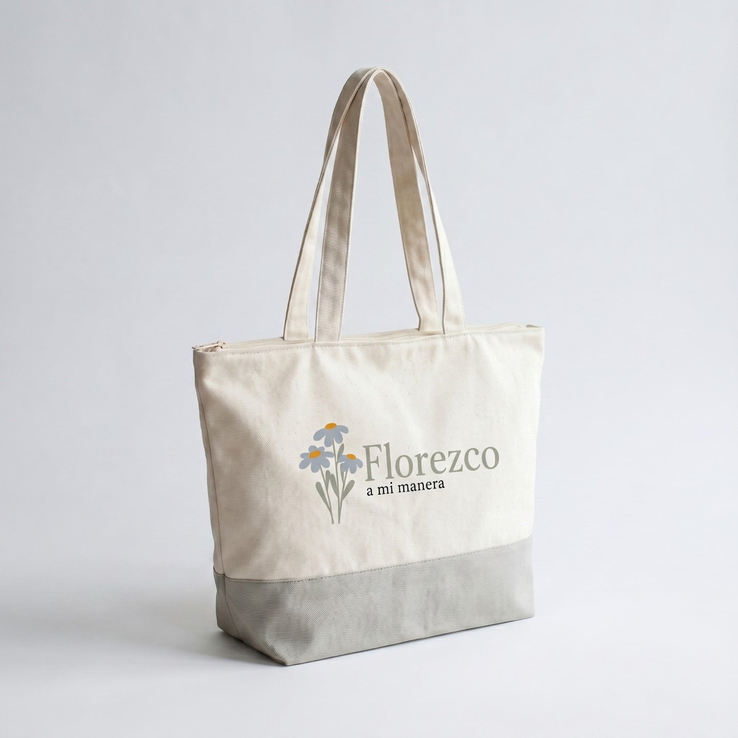Totebag Alpino Florezco a mi manera