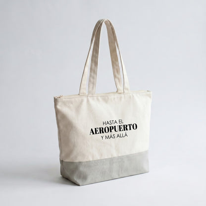 Totebag Alpino Hasta el aeropuerto y mas allá