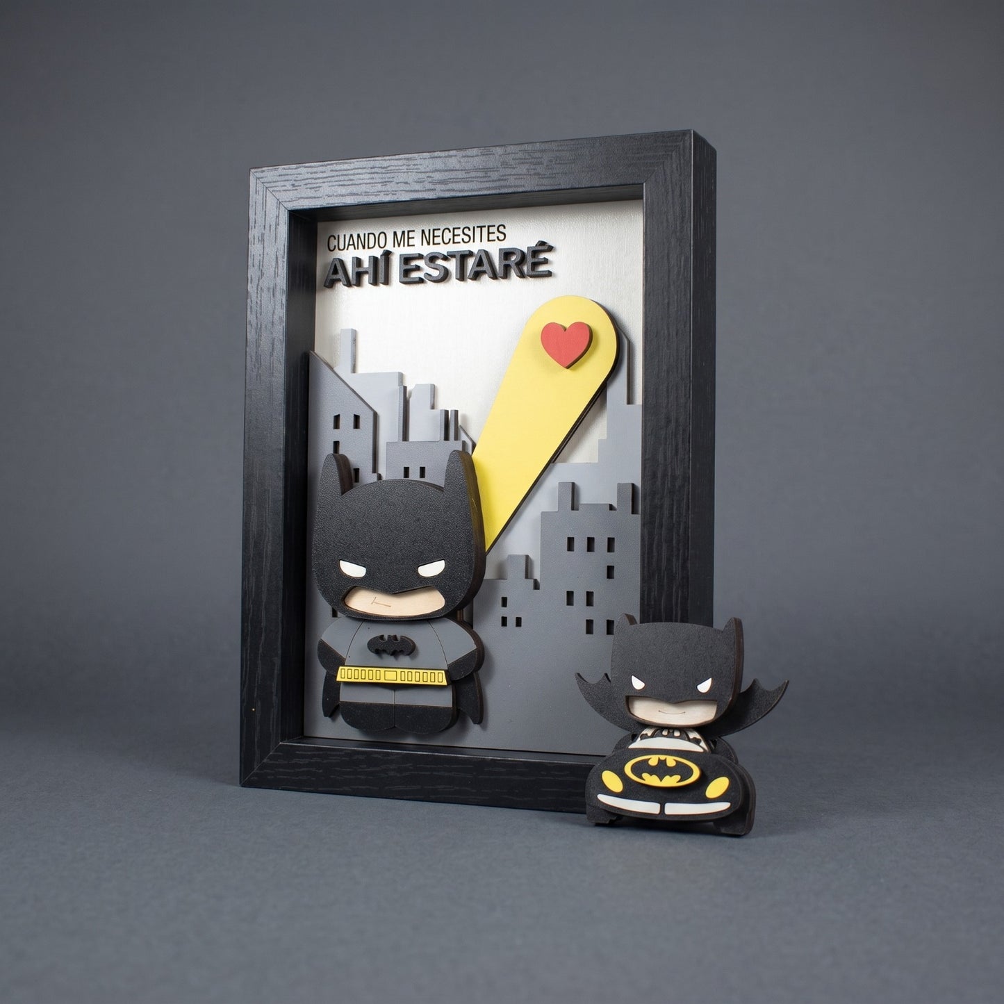 Cuadro para regalo "Cuando me necesites, ahi estare"