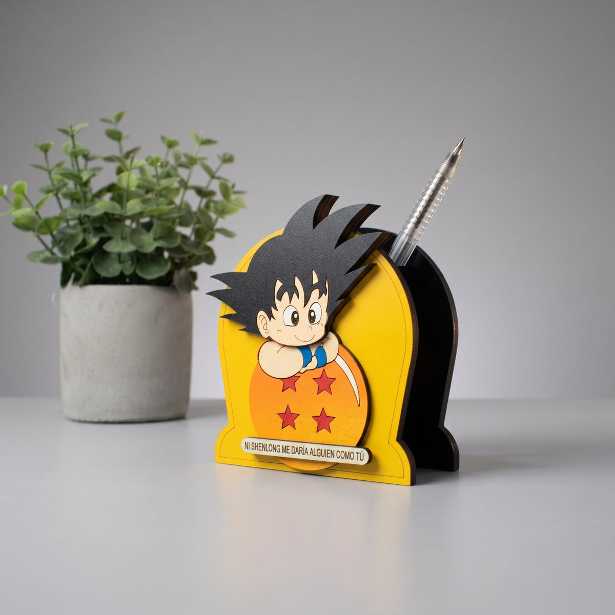 Porta lapicero 3D Goku
