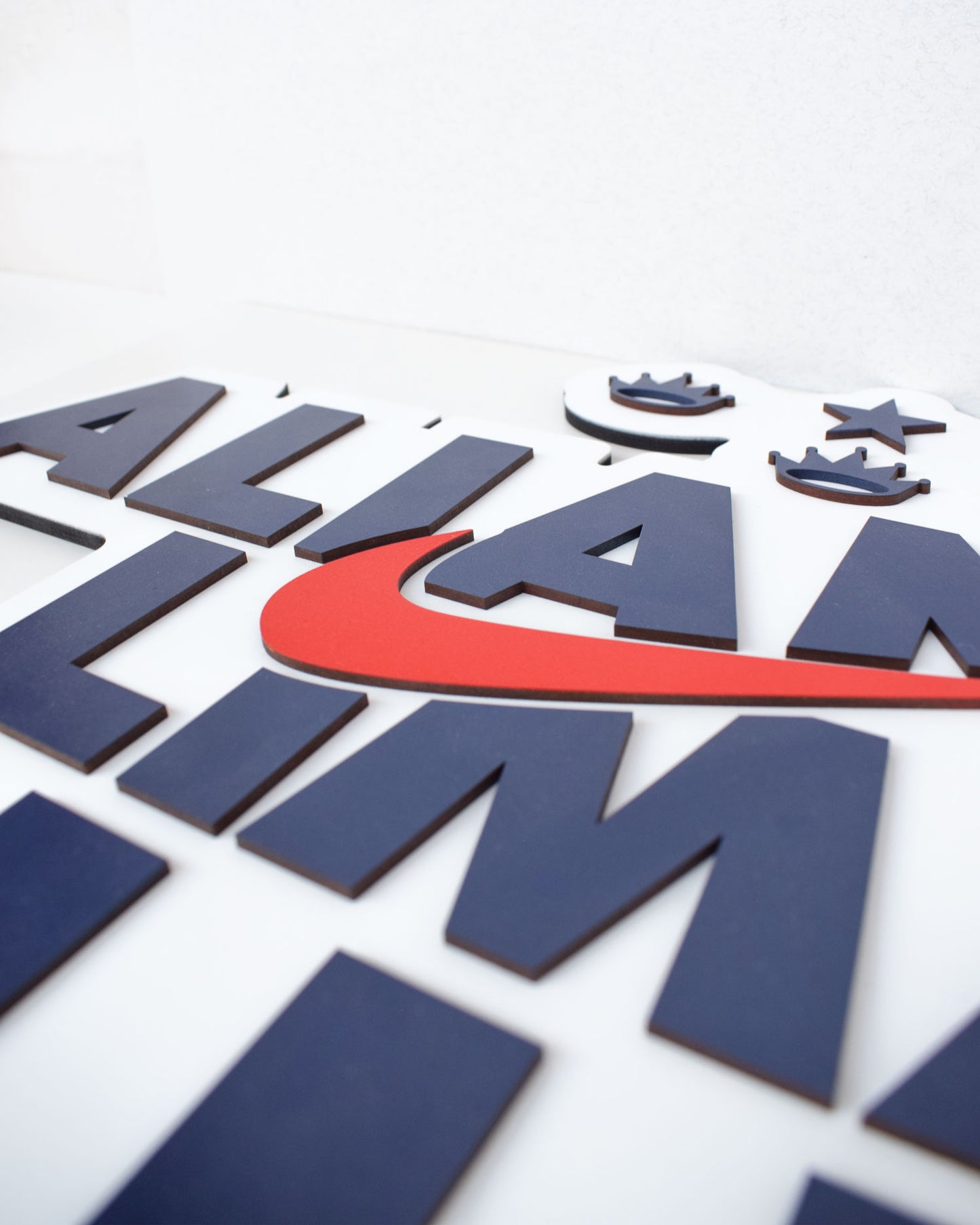 Cuadro Alianza Lima en MDF - Decoración para Hinchas 50x35cm
