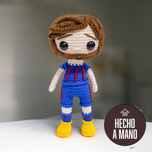 Amigurumi tejido a mano Messi