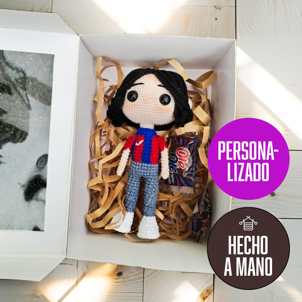 Amigurumi personalizado tejido a mano con cualquier personaje