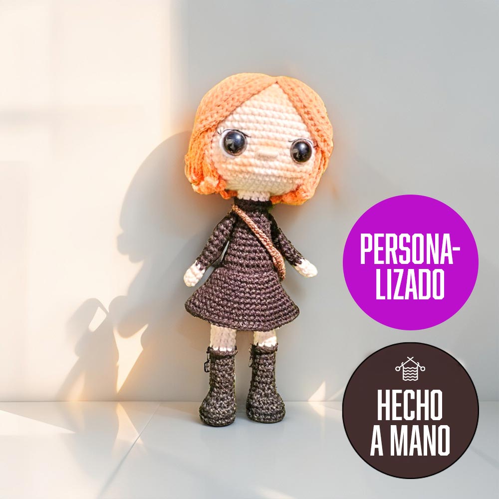 Amigurumi personalizado tejido a mano con cualquier personaje