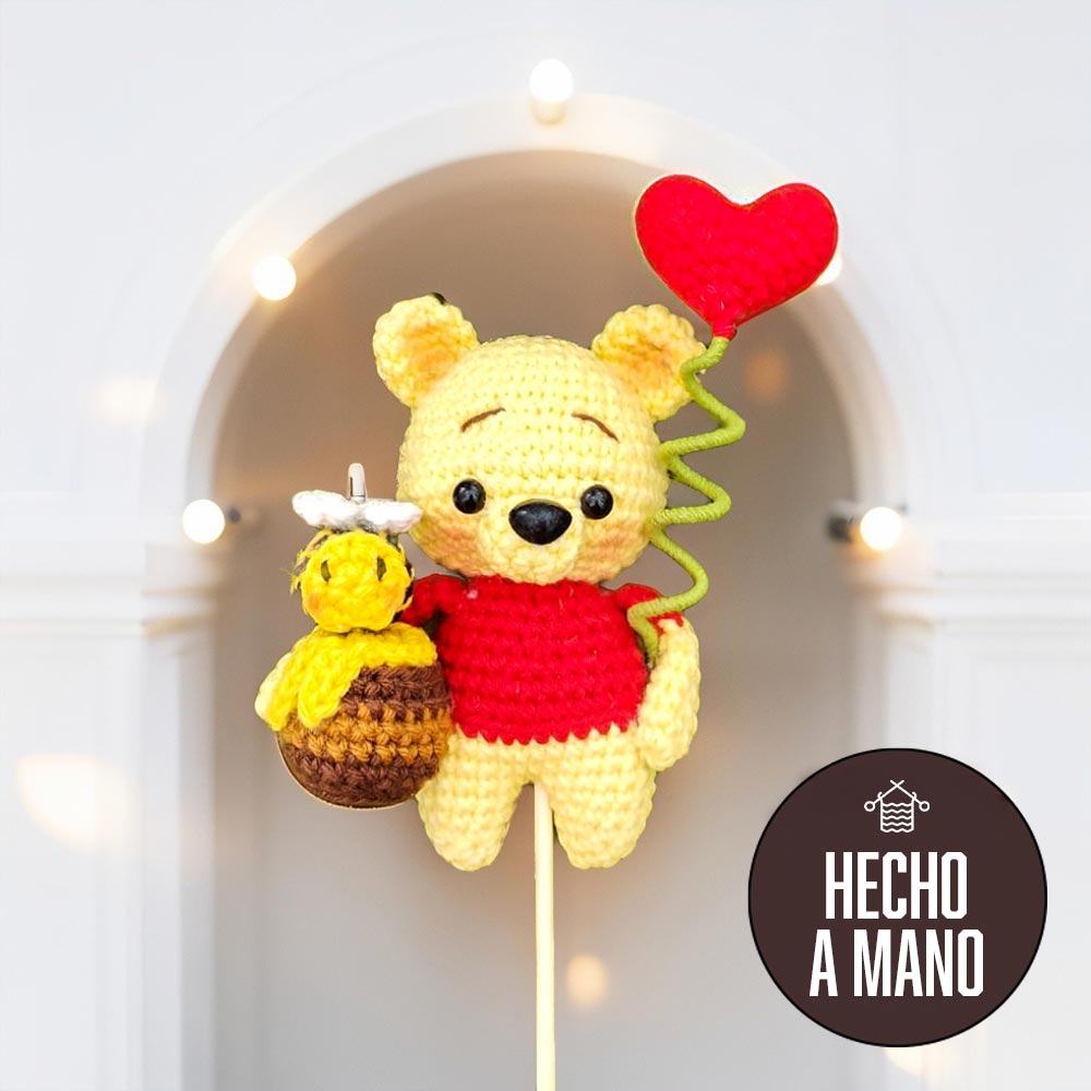 Amigurumi tejido a mano Winnie pooh