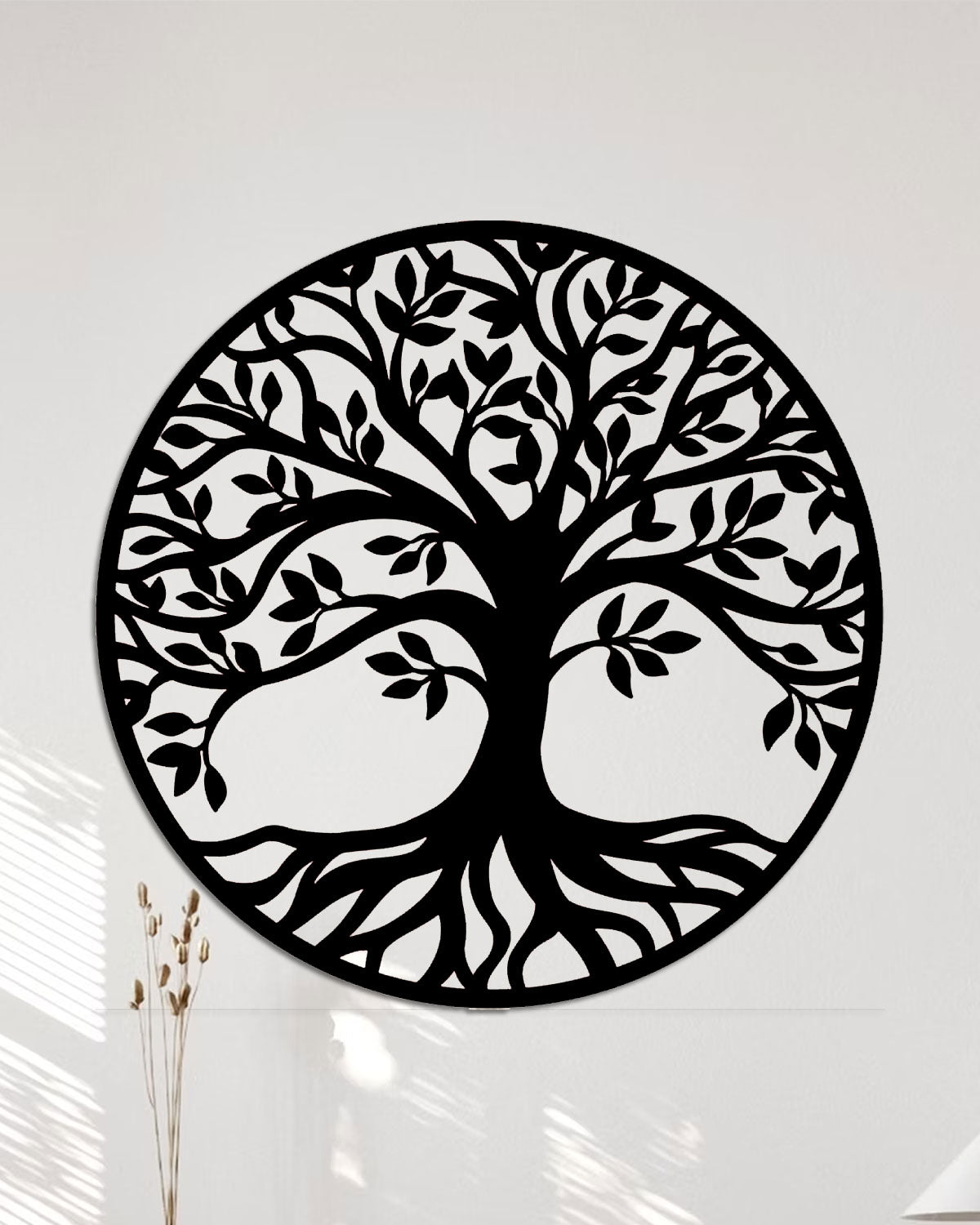 Cuadro Árbol de la Vida - Decoración Espiritual Moderna 40x40cm