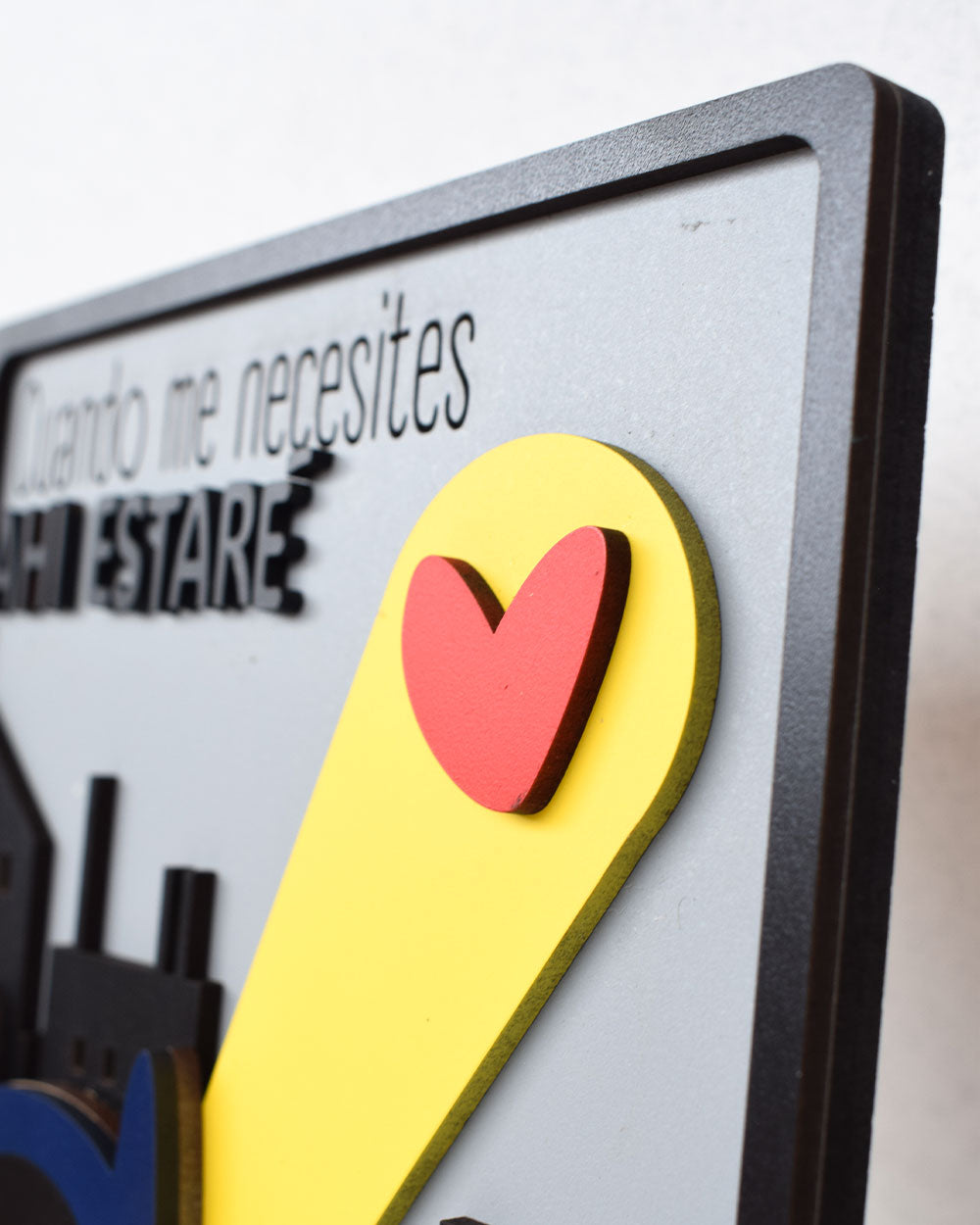 Cuadro personalizado Batman Enamorado con frase romántica para regalo