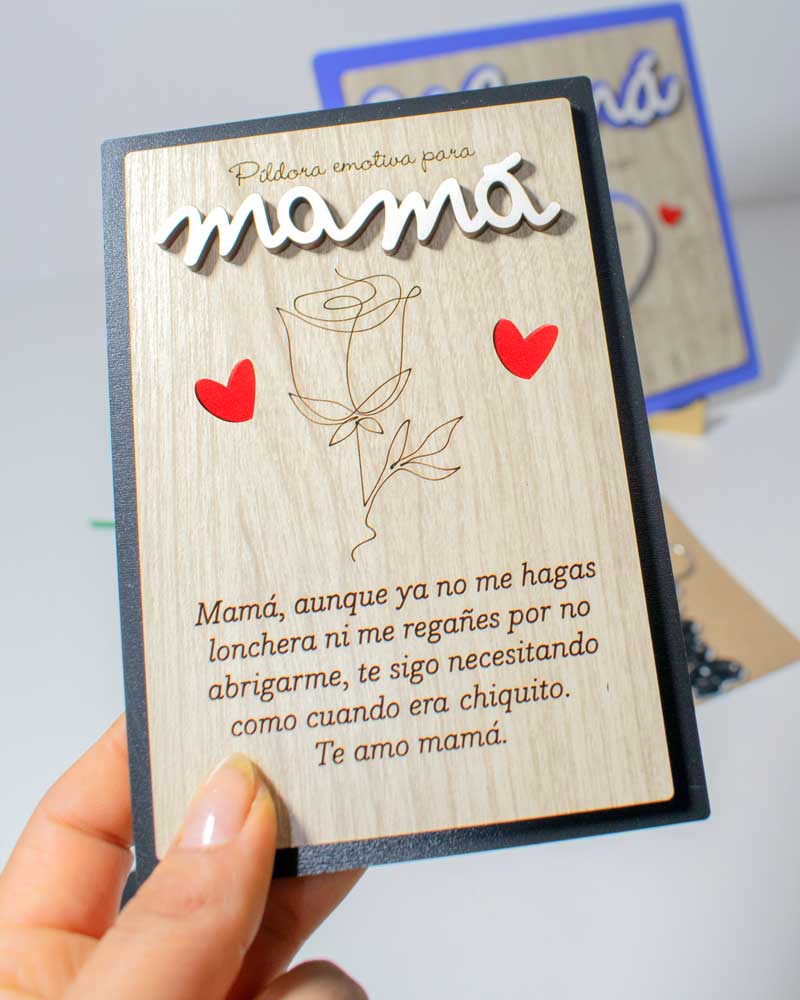 Cuadro “Mamá, cada una de mis victorias lleva tu nombre”