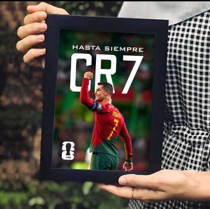 Cuadro para escritorio CR7