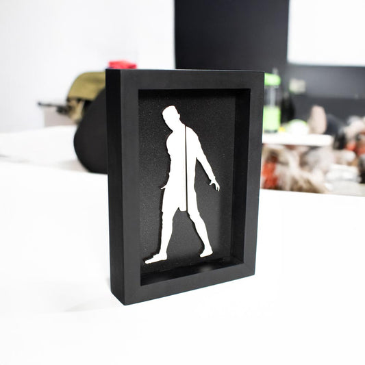 Cuadro decorativo CR7 minimalista para escritorio
