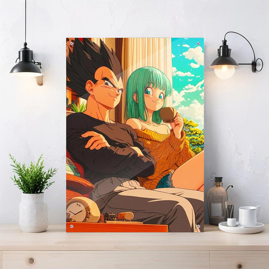 Cuadro acrílico para parejas el guerrero orgulloso | Acrílico A4