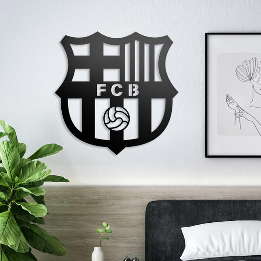 Escudo Barcelona en MDF – Decoración Exclusiva para Fanáticos
