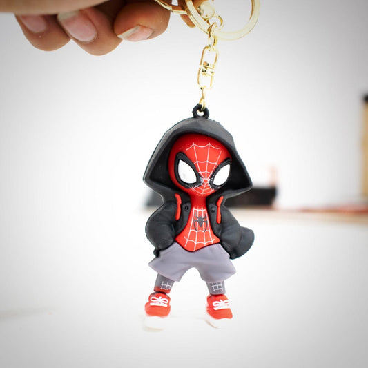 Llavero de Goma Spiderman Miles Morales