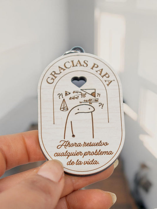Llavero para Papá, ahora resuelvo cualquier problema de la vida