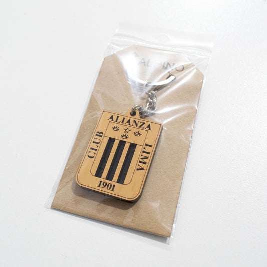 Llavero Alianza lima de madera MDF