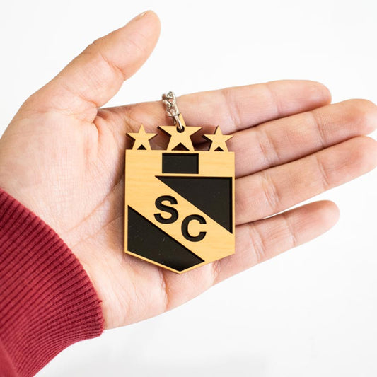 Llavero MDF con escudo de Sporting Cristal