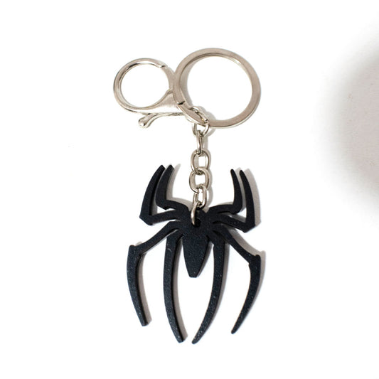 Llavero del héroe del vecindario Spiderman negro