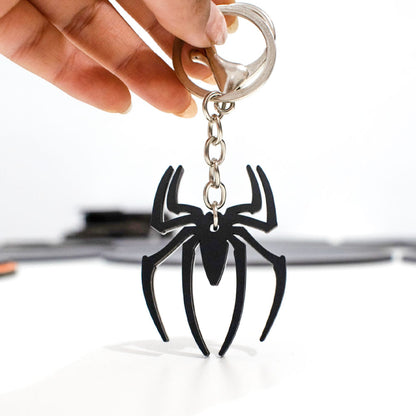 Llavero del héroe del vecindario Spiderman negro