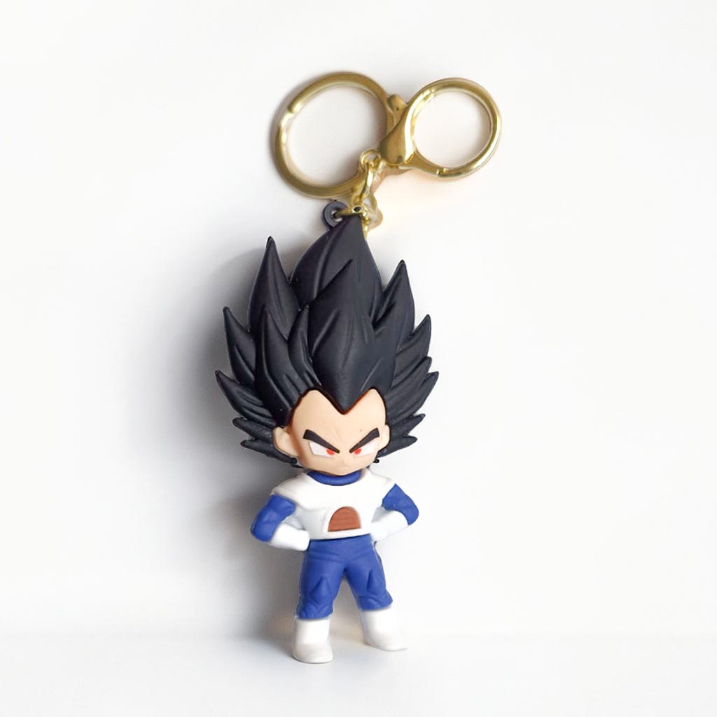 Llavero de Goma "Guerrero Orgulloso" - Figura de Anime Chibi