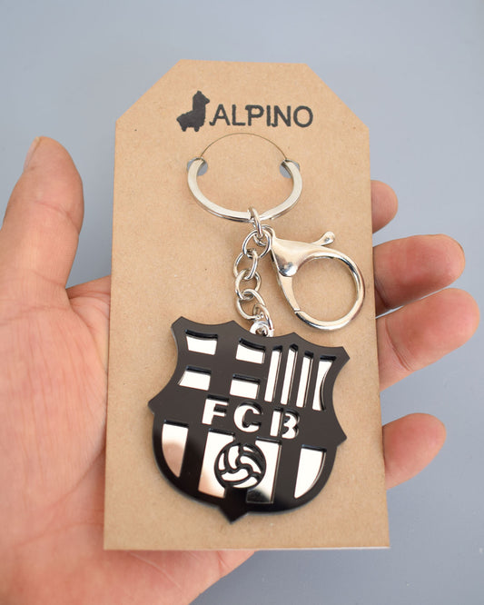 Llavero escudo FC Barcelona en acrílico para regalo