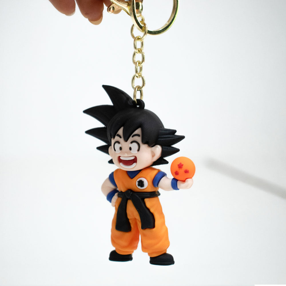 Llavero de Goma "Guerrero Alegre" con Esfera Mágica