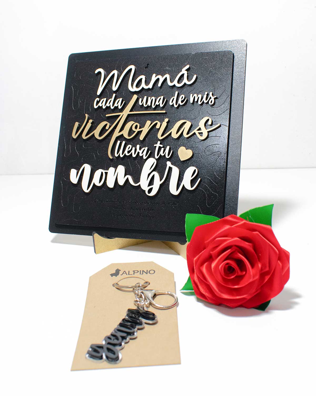 Cuadro “Mamá, cada una de mis victorias lleva tu nombre”