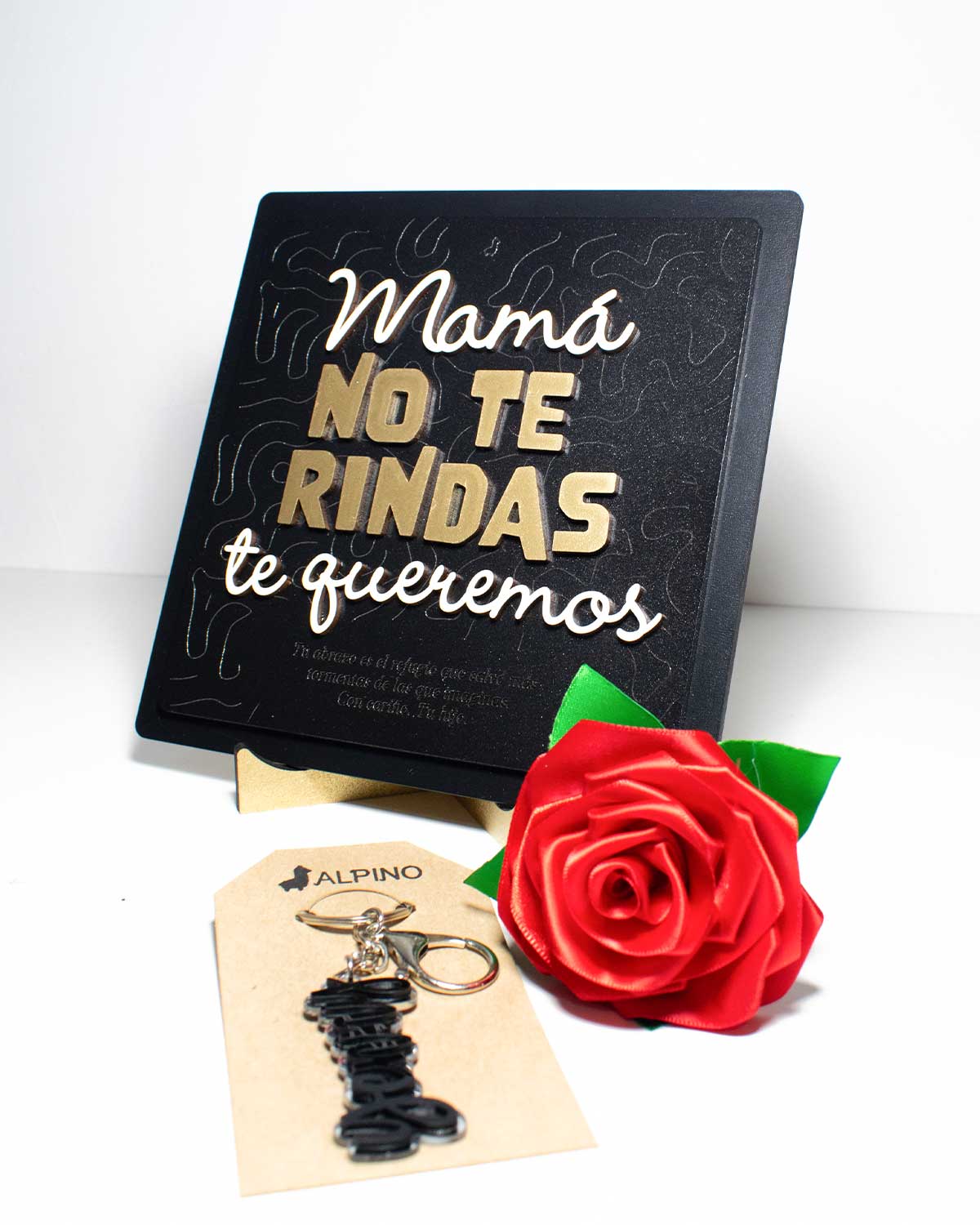 Cuadro “Mamá, no te rindas, te queremos” - especial para el Día de la Madre