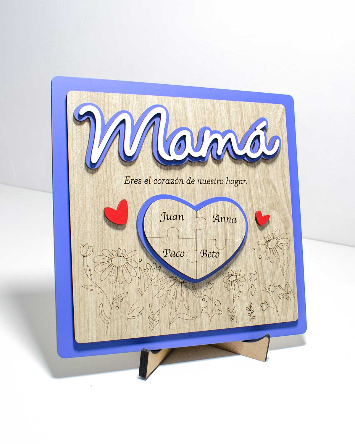 Cuadro Personalizado “El rompecabezas perfecto se llama Mamá”