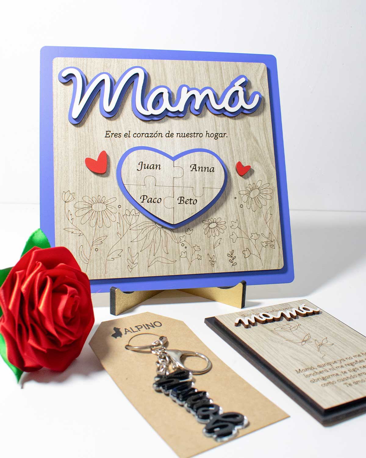 Cuadro Personalizado “El rompecabezas perfecto se llama Mamá”