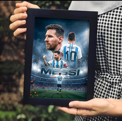 Cuadro para escritorio Messi