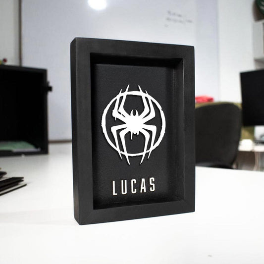 Cuadro Decorativo 3D Símbolo Trepamuros 12x17cm