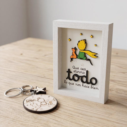 Cuadro escritorio Principito eterno