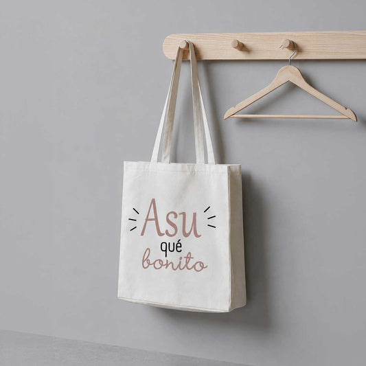 Totebag simple Asu que bonito