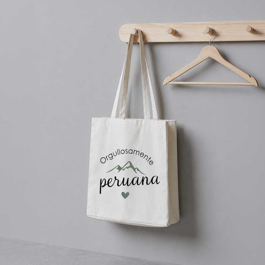Totebag simple Orgullosamente Peruana
