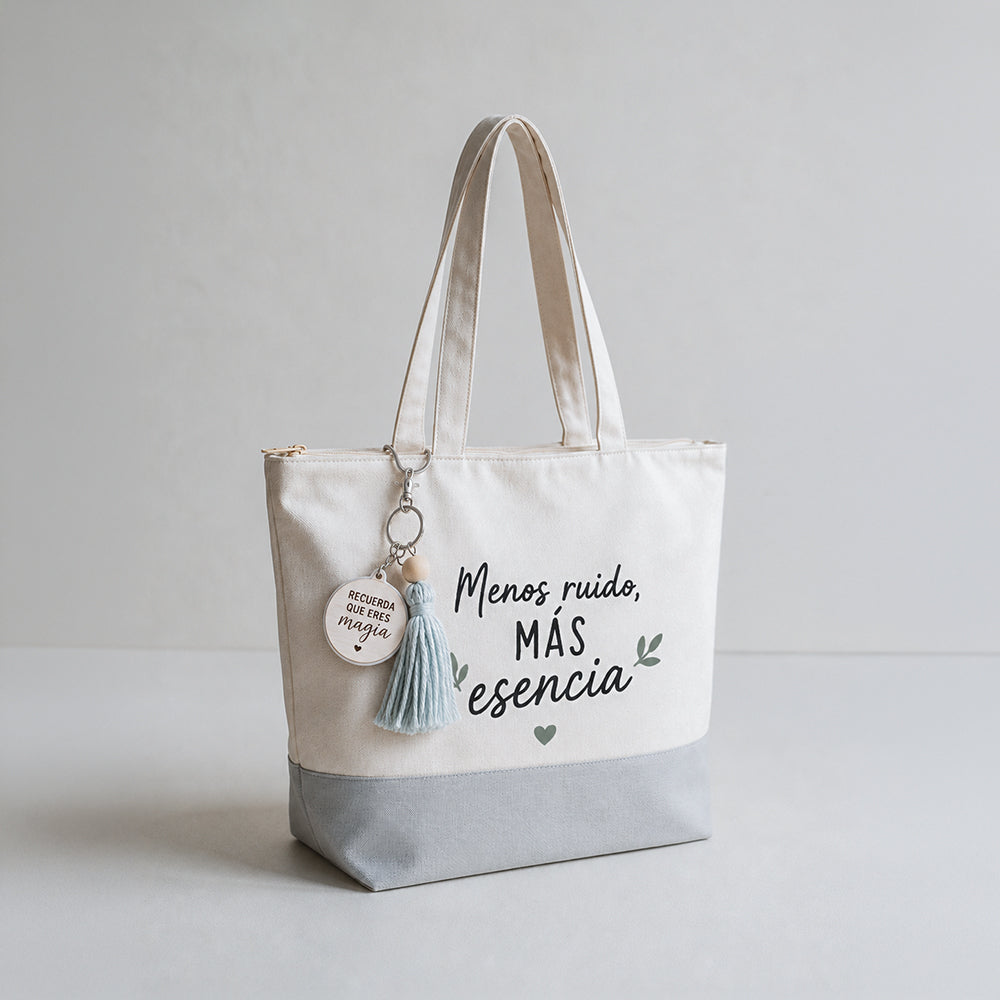 Totebag Alpino Menos ruido, mas esencia
