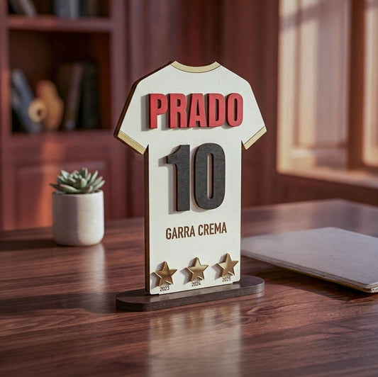 Camiseta 3D Personalizado (Tri-Campeón)